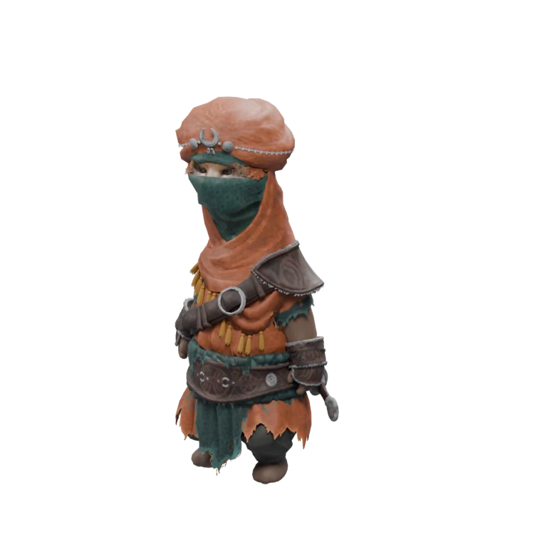 Shulak Guide source model in its idle pose
