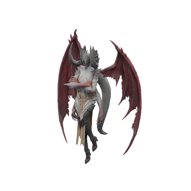 Twisted Vice Captain Samank source model in its idle pose