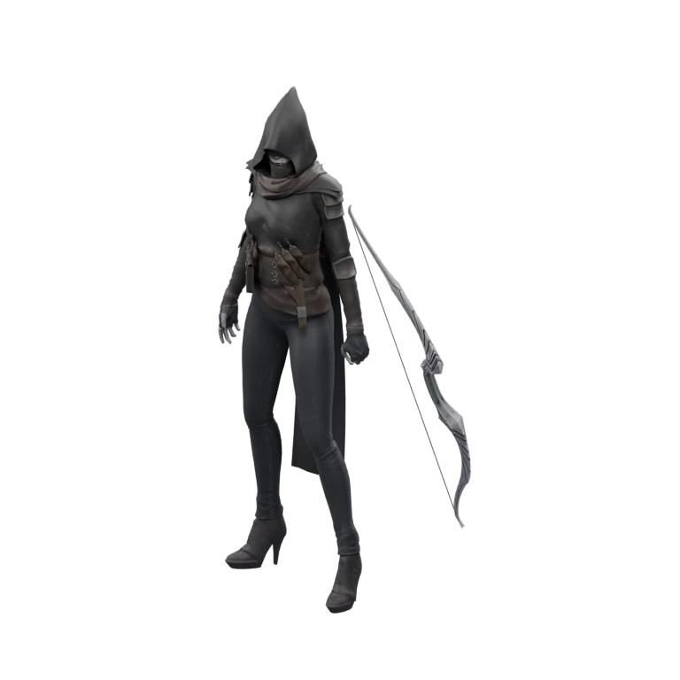 Dark Spirit's Sealed Soul source model in its idle pose