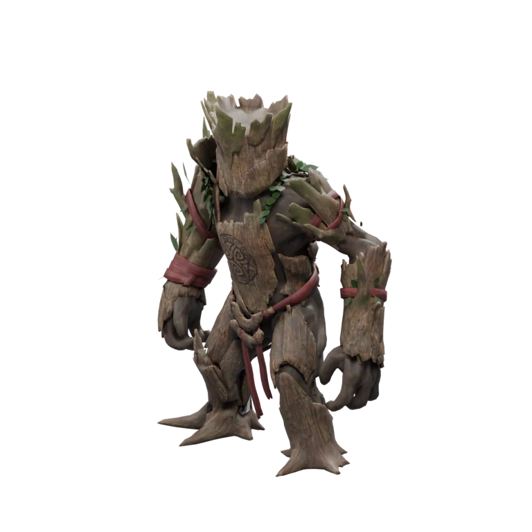 Pino Worker source model in its idle pose
