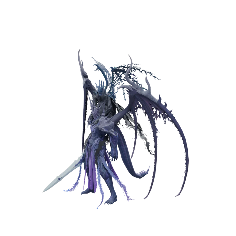 Isolation Specialist Rahu source model in its idle pose