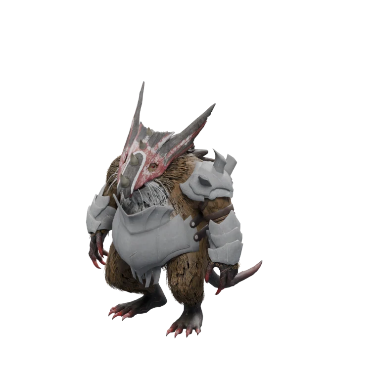 Mumu Overseer source model in its idle pose