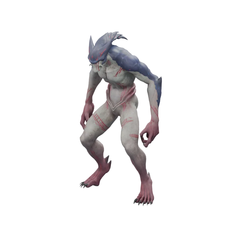 Abyss Drana Mutant source model in its idle pose
