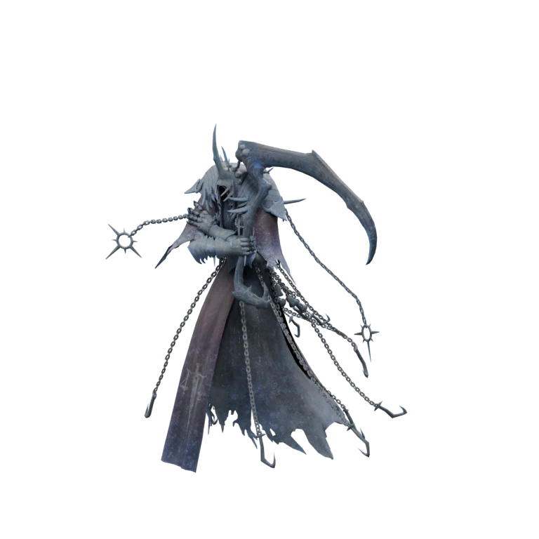 Frozen Executor Erne source model in its idle pose