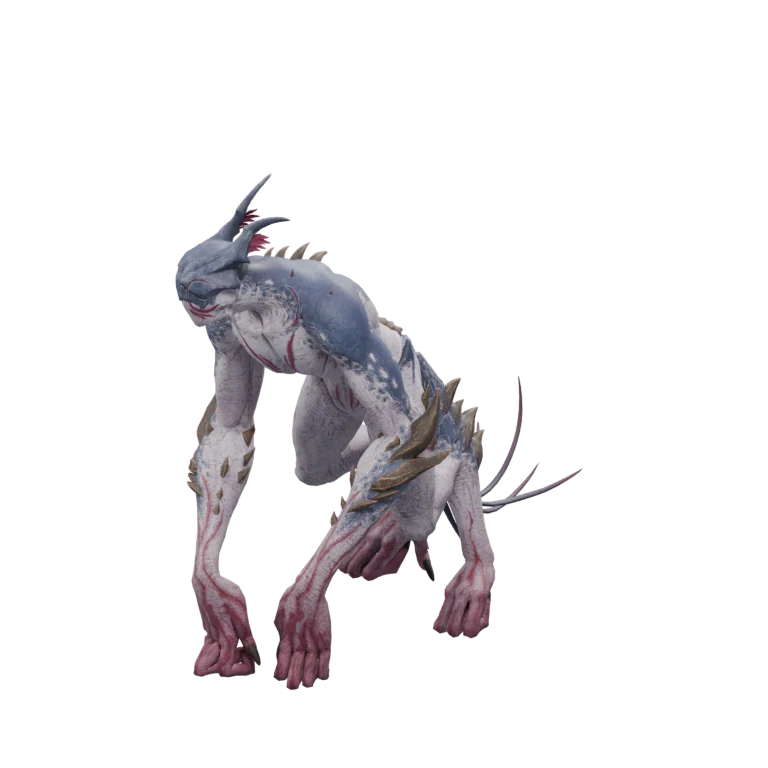 Faded Predator source model in its idle pose