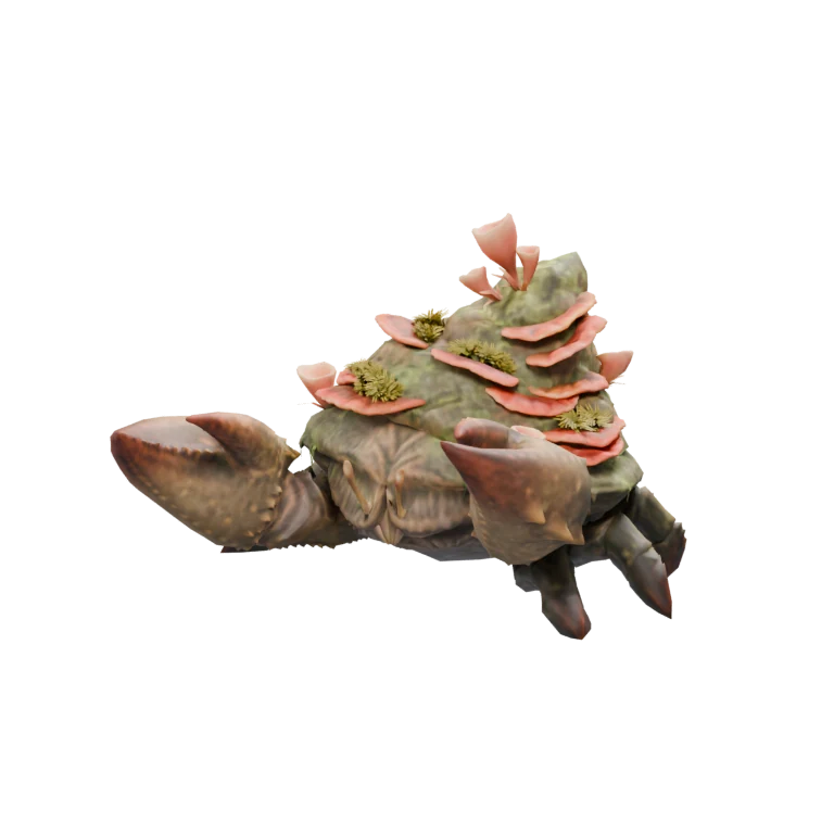 Potcrab source model in its idle pose