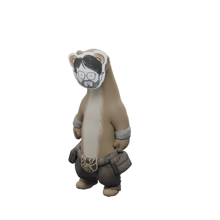 NPC (Specimen) source model in its idle pose