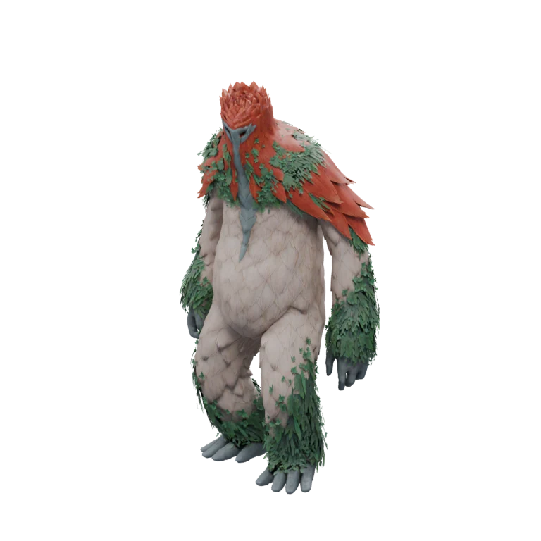 Wild Biruta Wanderer source model in its idle pose