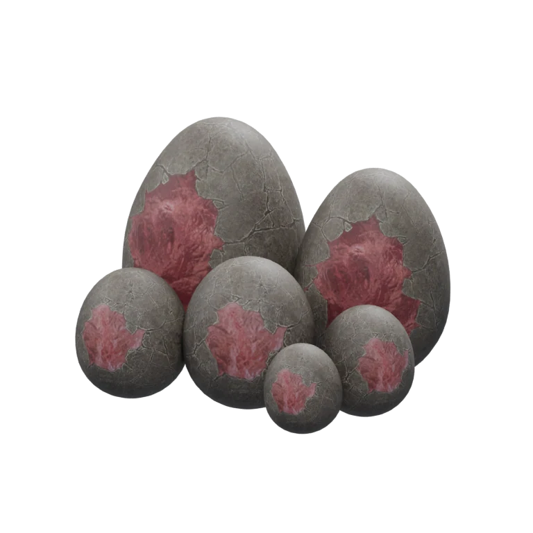 Fiery Eggs source model in its idle pose