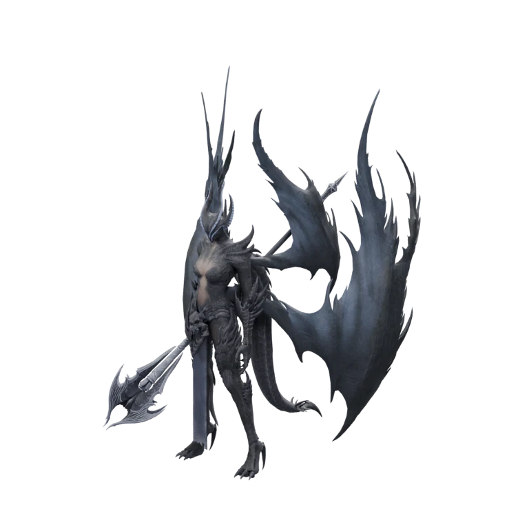Resource Warden Kabira source model in its idle pose