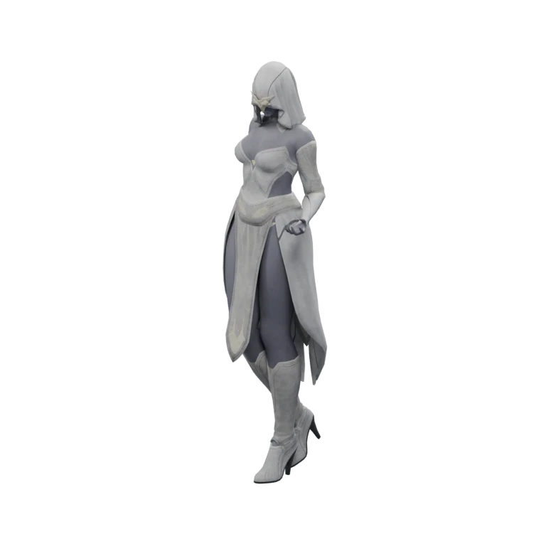Lepharist Search Party Watcher source model in its idle pose