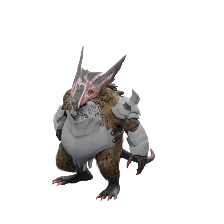 Mumu Senior Overseer source model in its idle pose