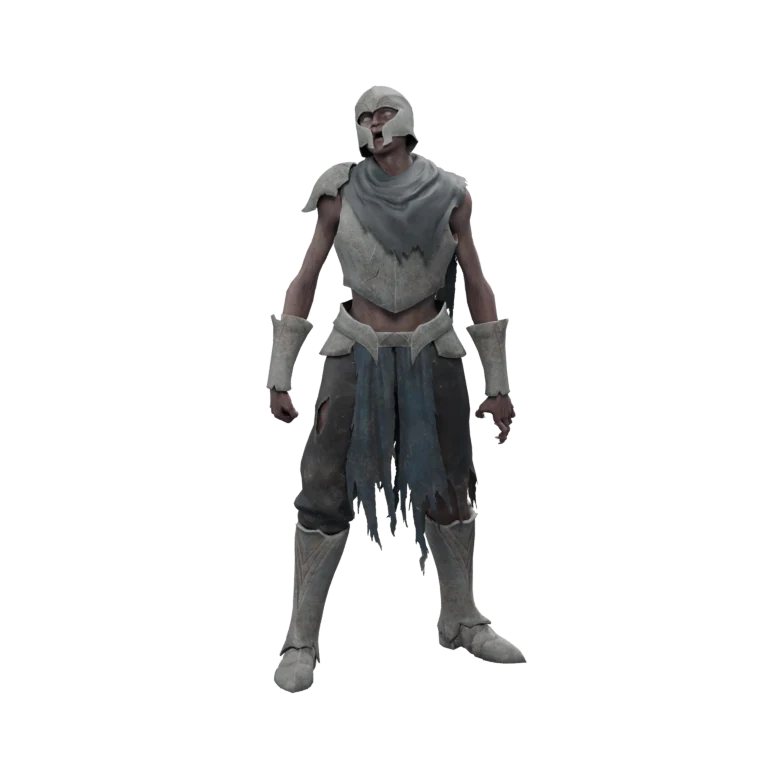 Enraged Graveyard Dead source model in its idle pose