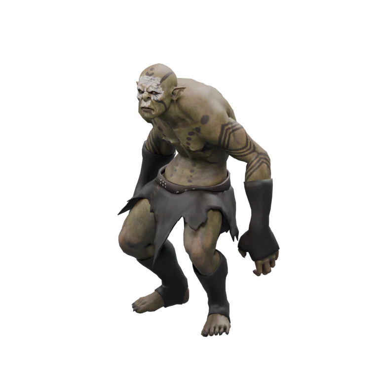 Mutated Dratona source model in its idle pose