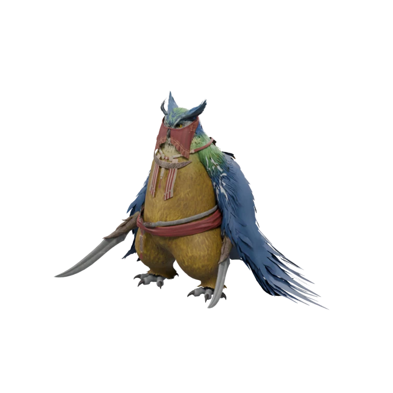 Urugugu Slayer source model in its idle pose