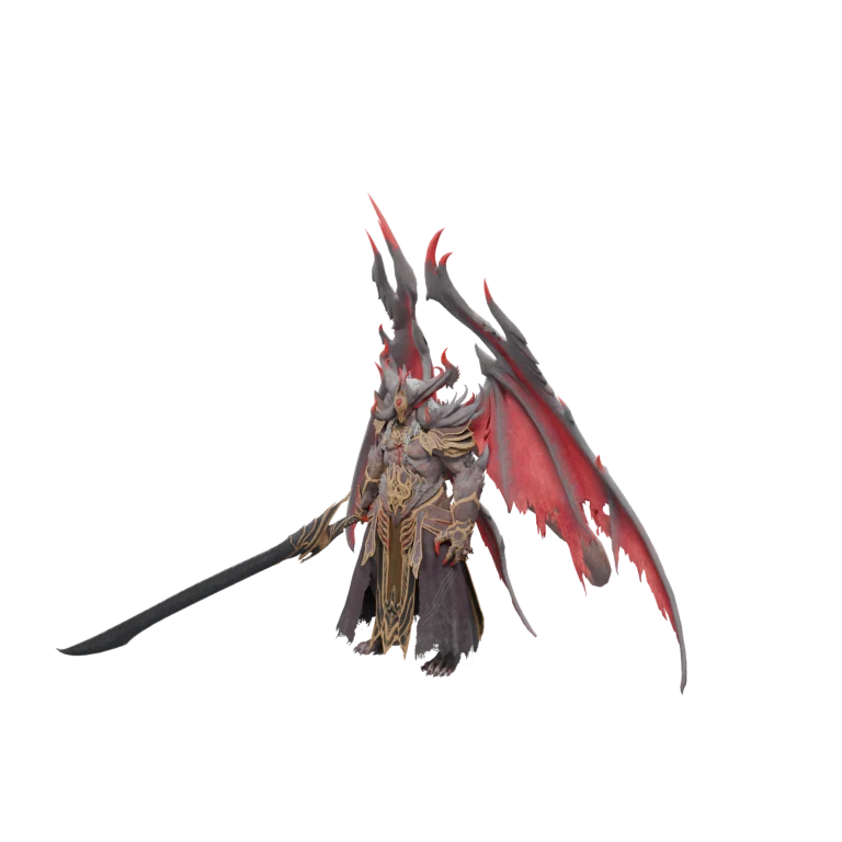 Distorted Captain Murak source model in its idle pose