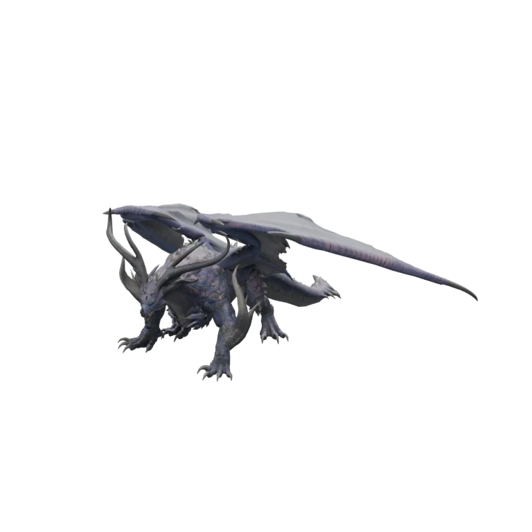 Decaying Durvati source model in its idle pose