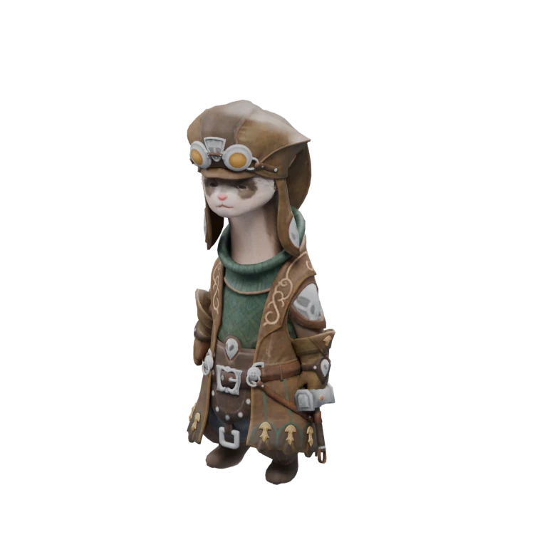 Tuakhi source model in its idle pose