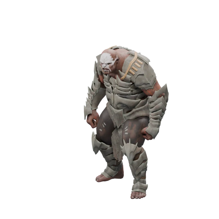 Abyss Krall Ranger source model in its idle pose
