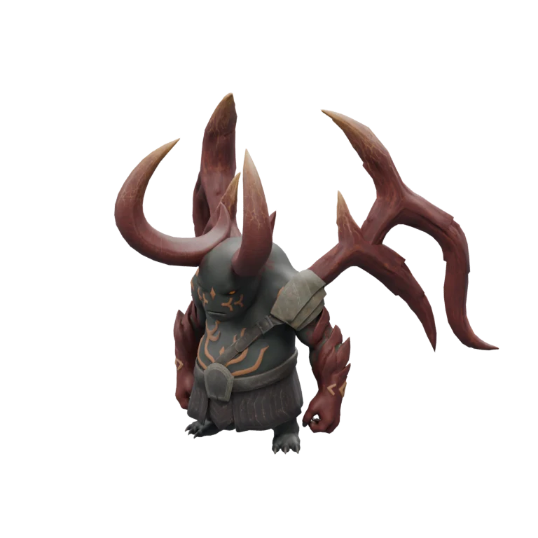 Kerubiel source model in its idle pose