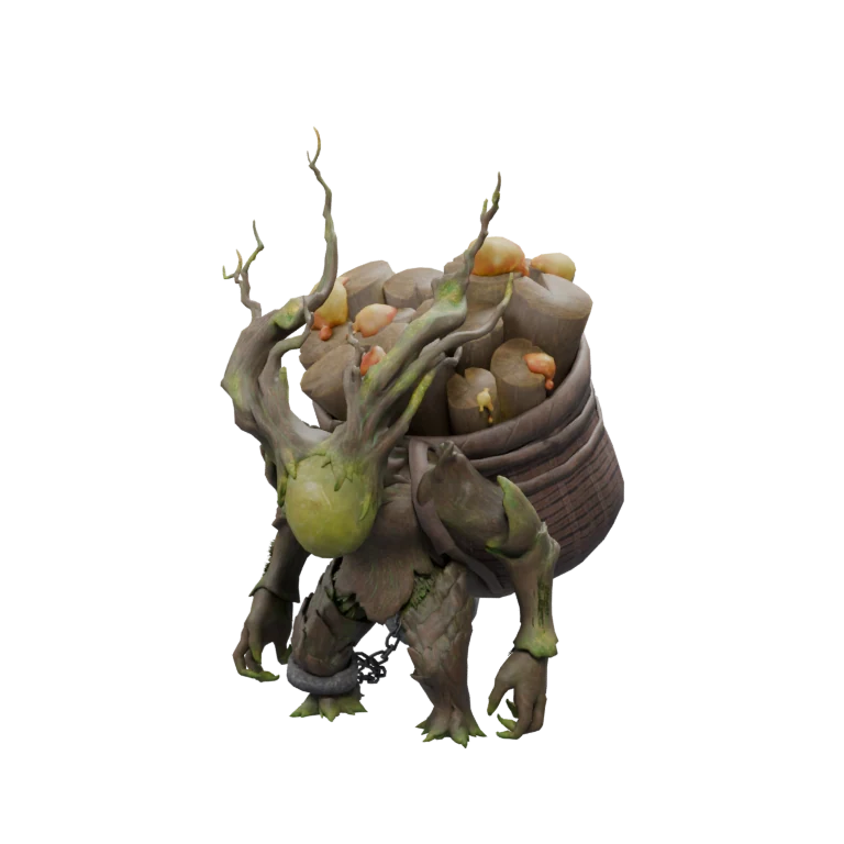 Brainwashed Konutin source model in its idle pose