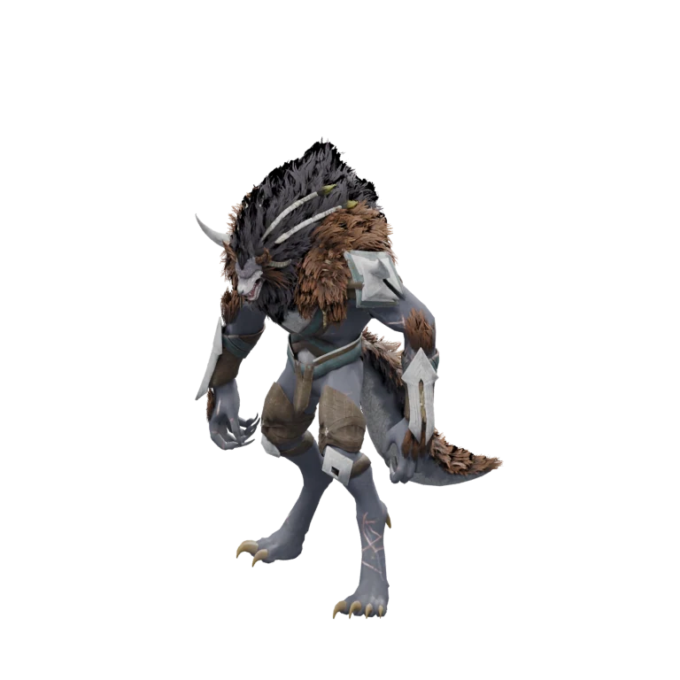 Varg Berserker source model in its idle pose