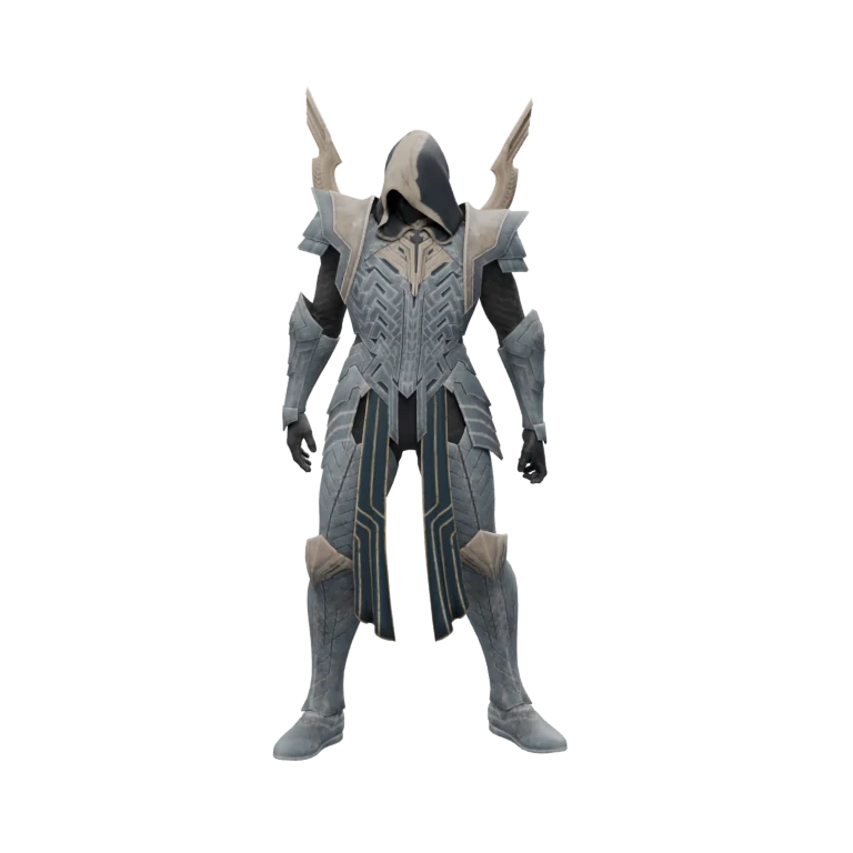 Distorted Elite Brawler source model in its idle pose