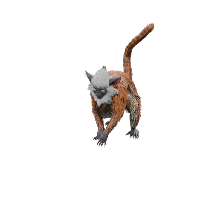 Ferocious Manduri source model in its idle pose