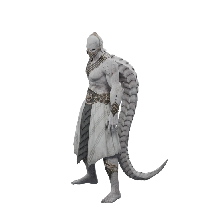 Beritra Strike Force Member source model in its idle pose