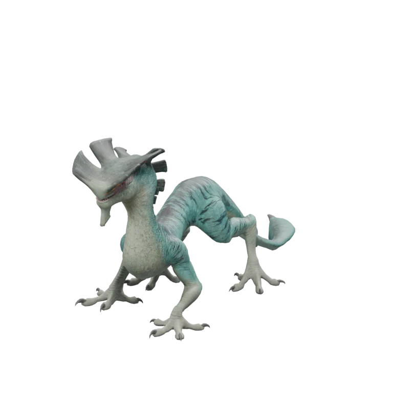 Abyss Slink source model in its idle pose