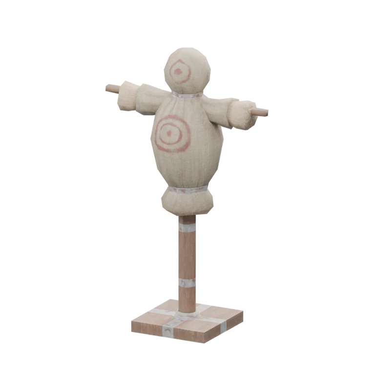 Training Scarecrow (Specimen) source model in its idle pose