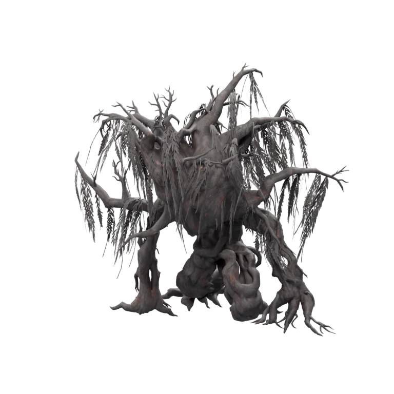 Ashen Agrint source model in its idle pose