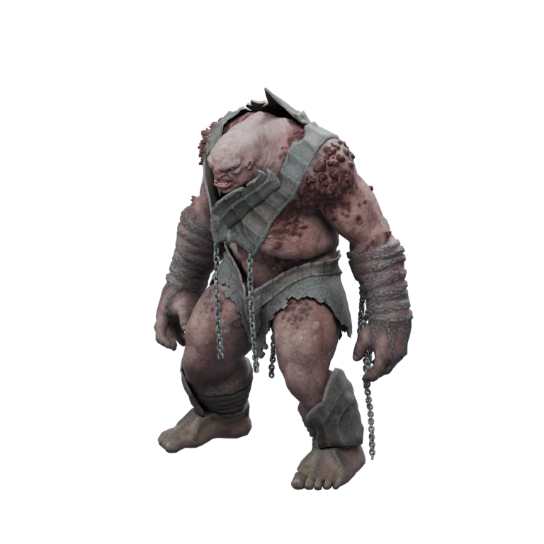 Mutated Krall Laborer source model in its idle pose