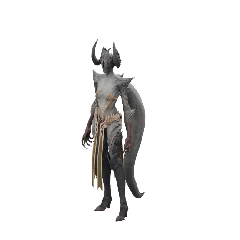 Nahid Test Subject Watcher source model in its idle pose