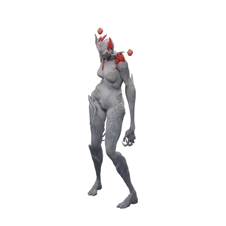 Krao Bioweapon source model in its idle pose