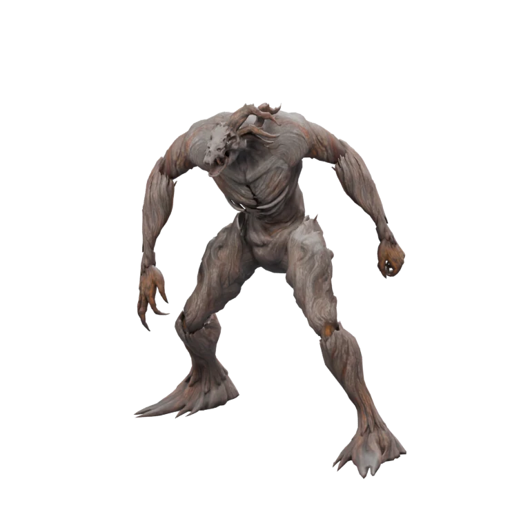 Dried Up Forest Guardian source model in its idle pose