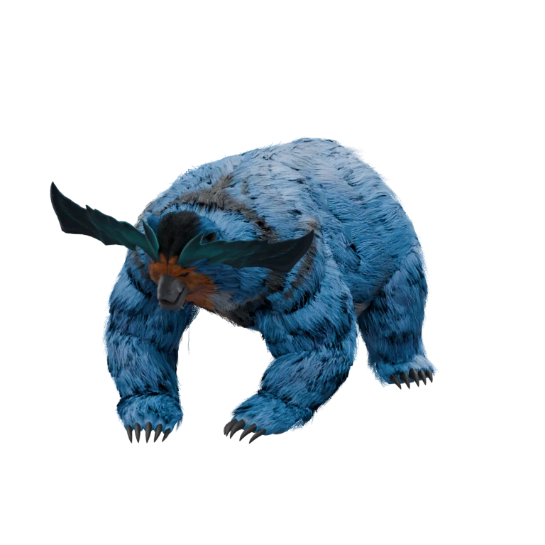 Ursus source model in its idle pose