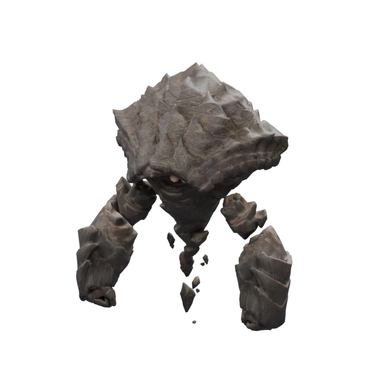 Drakana Kalgolem source model in its idle pose