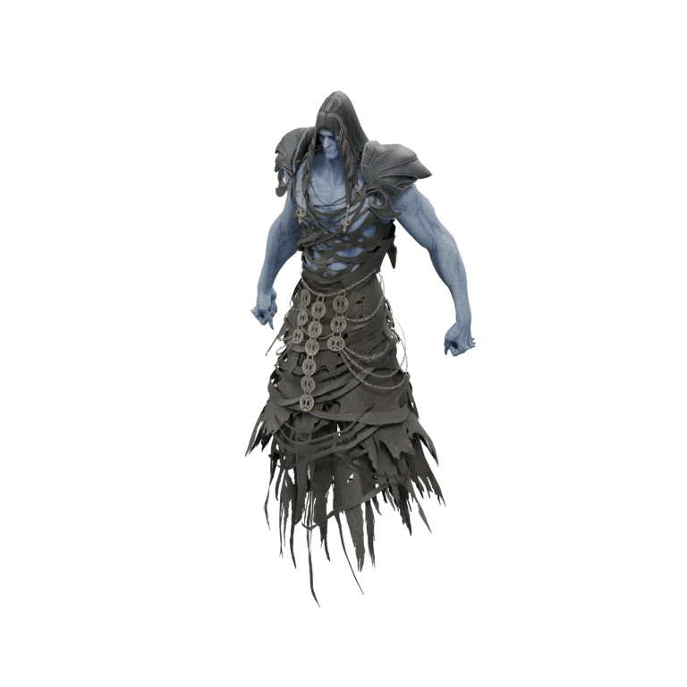 Corrupted Forester Executioner Wraith source model in its idle pose