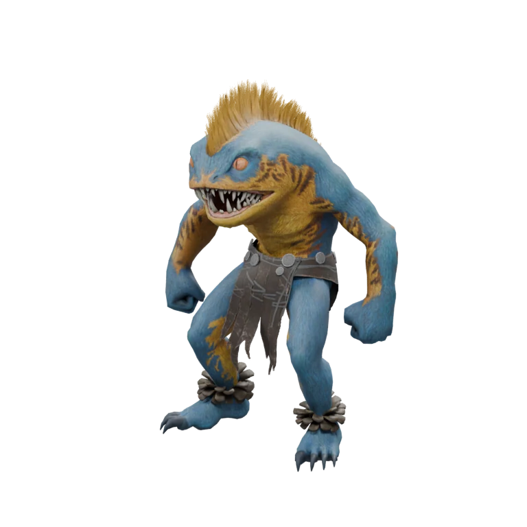 Kuru Worker source model in its idle pose
