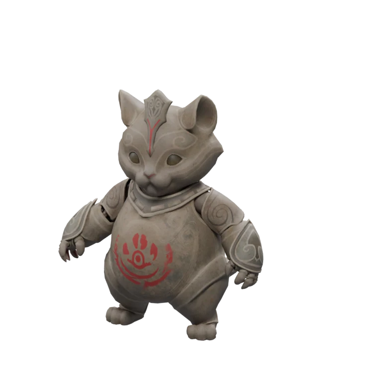 Duduka Worker source model in its idle pose
