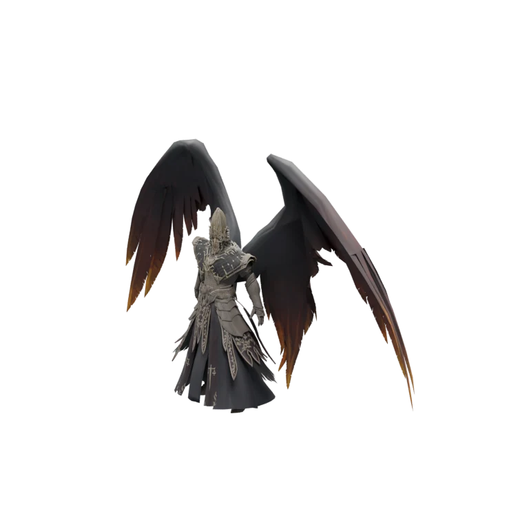 Chaser Stof source model in its idle pose