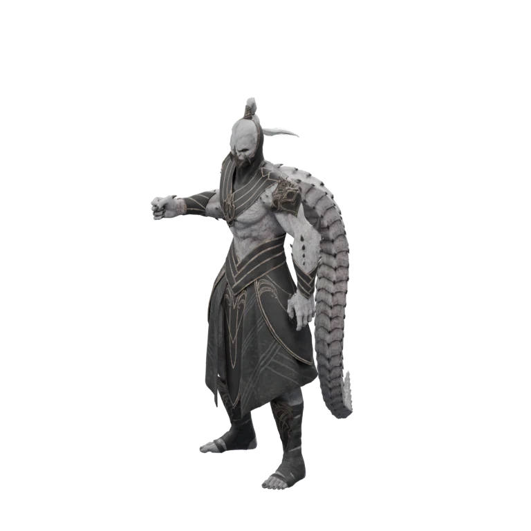 Dark Spirit's Sealed Apparition source model in its idle pose