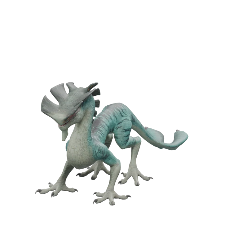 Slink source model in its idle pose