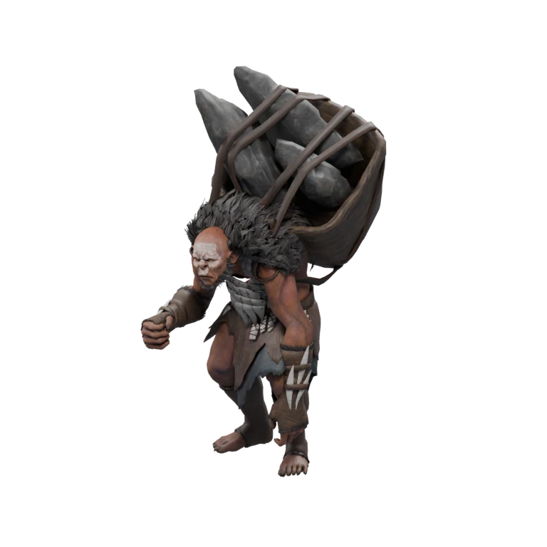 Plantation Kobold Mover source model in its idle pose