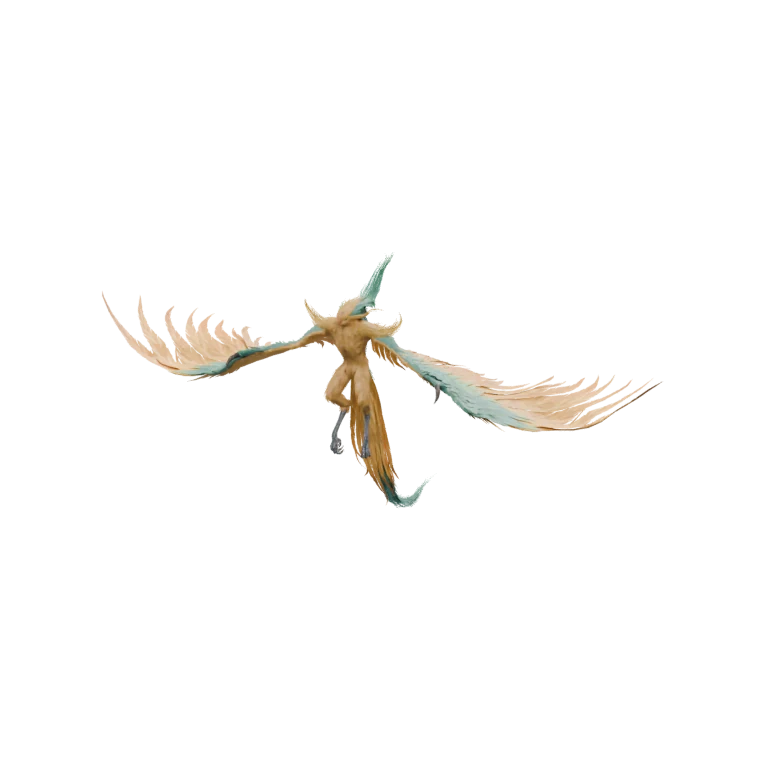 Lupyllini source model in its idle pose