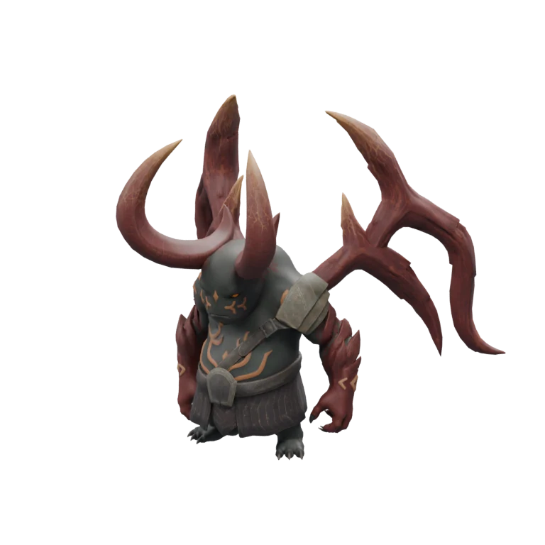 Eternal Kerubiel source model in its idle pose