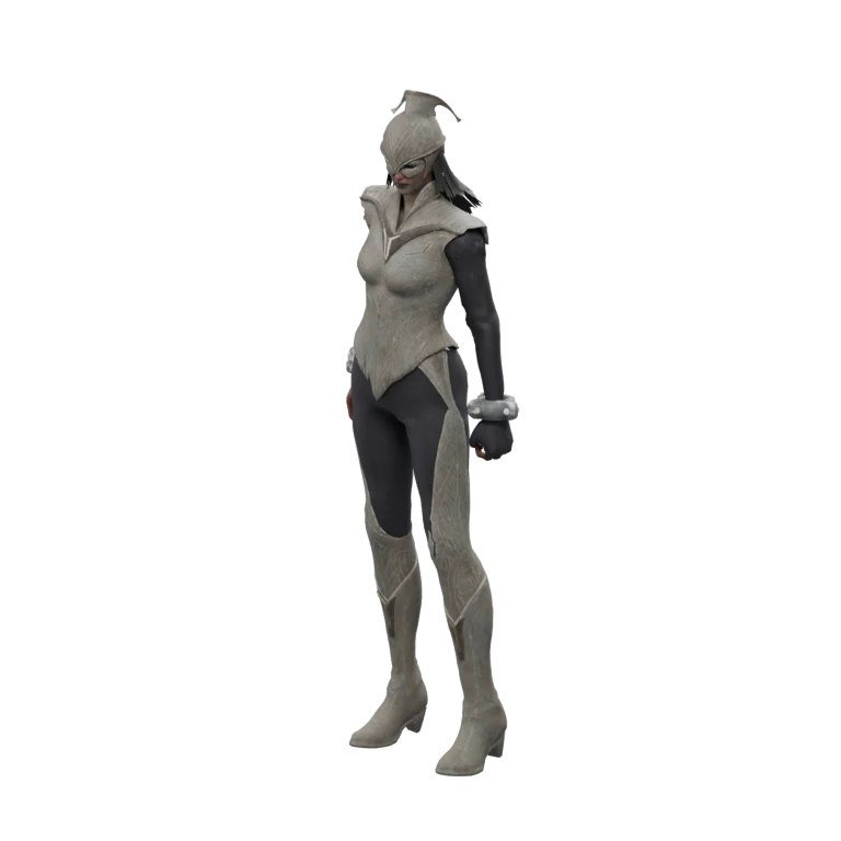 Dead Ranger's Silhouette source model in its idle pose