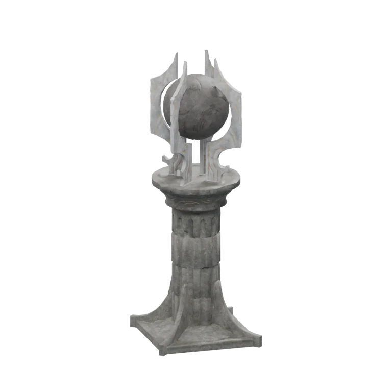 Magic Device source model in its idle pose