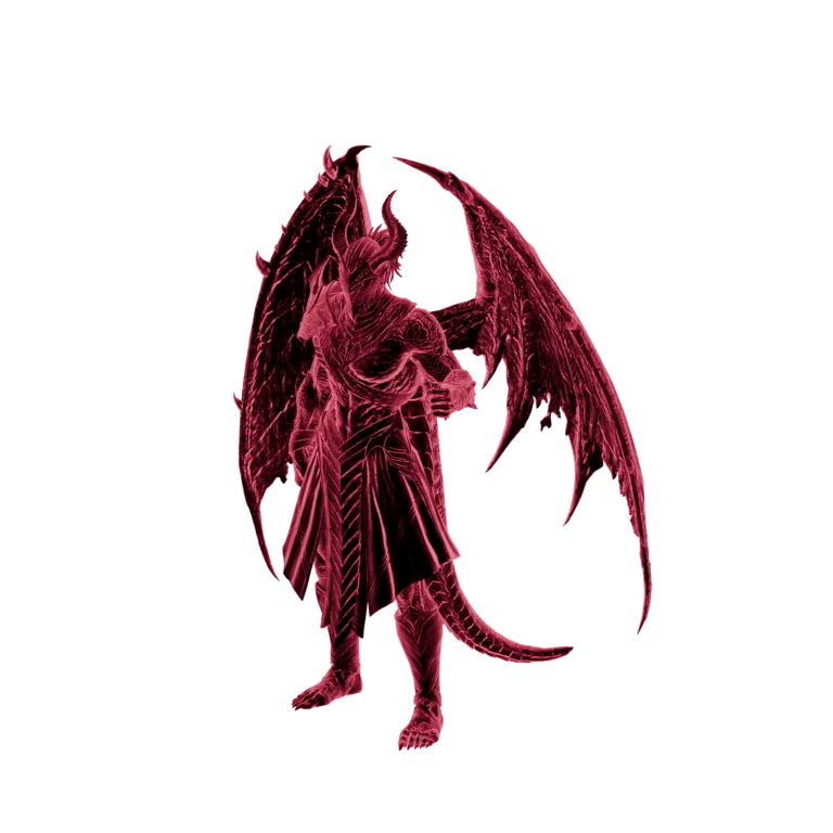 Distorted Captain Droha source model in its idle pose